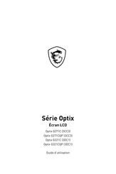 Msi Série Optix Guide D'utilisation