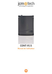 jcm-tech CONT-R15 Manuel De L'utilisateur