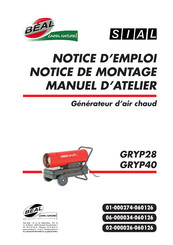 BEAL GRYP40 Notice D'emploi