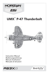 Horizon Hobby UMX P-47 Thunderbolt Mode D'emploi