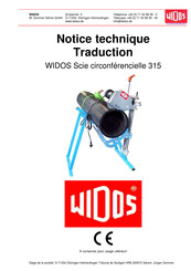 widos 315 Mode D'emploi