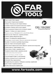 Far Tools CBG 150/200C Mode D'emploi