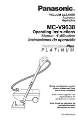 Panasonic PerformancePlus PLATINUM MC-V9638 Mode D'emploi