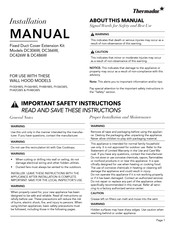 Thermador DC486W Manuel D'installation