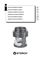 Storch PowerCoat MultiCan Mode D'emploi