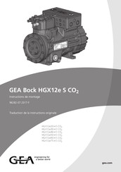 GEA HGX12e/40-4 S CO2 Instructions De Montage