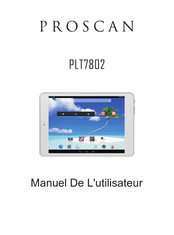 ProScan PLT7802 Manuel De L'utilisateur