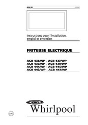 Whirlpool AGB 435/WP Mode D'emploi