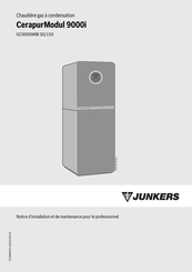 Junkers 9000i Série Notice D'installation Et De Maintenance