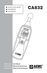 AEMC Instruments CA832 Notice De Fonctionnement