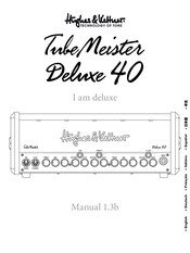 Hughes & Kettner TubeMeister Deluxe 40 Mode D'emploi