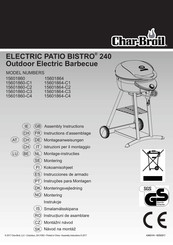 Char-Broil 15601864-C3 Instructions D'assemblage