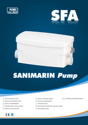 SFA SANIMARIN Pump Notice D'installation