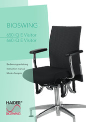 HAIDER BIOSWING 650 iQ E Visitor Mode D'emploi