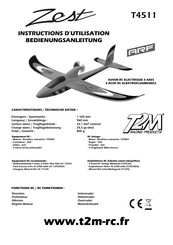 T2M Zest Instructions D'utilisation