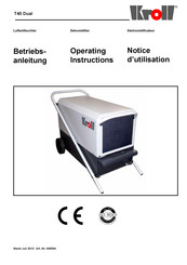 Kroll T 40 Notice D'utilisation