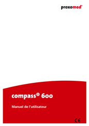 proxomed compass 600 Manuel De L'utilisateur