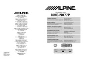 Alpine NVE-N077P Mode D'emploi