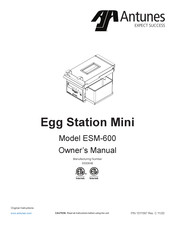 Antunes ESM-600 Mode D'emploi