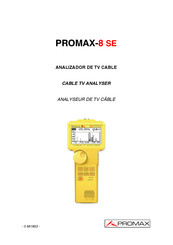 Promax 8 SE Mode D'emploi