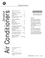 GE Appliances Zoneline 4100 Manuel D'utilisation Et Instructions D'installation