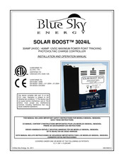 Blue Sky Energy SB3024DiL Manuel D'installation Et D'utilisation