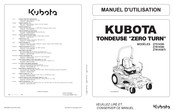 Kubota Z751KWi Manuel D'utilisation