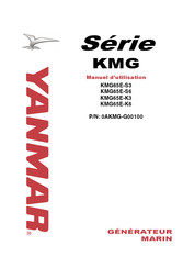 Yanmar KMG Série Manuel D'utilisation