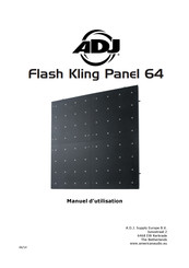 ADJ Flash Kling Panel 64 Manuel D'utilisation