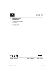 McKenzie Martin MK-AG 115 Instructions D'origine