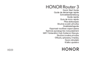 honor XD20 Guide De Démarrage Rapide