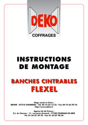 DeKo FSH140232 Instructions De Montage