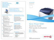 Xerox Phaser 6500 Petit Guide D'utilisation