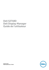 Dell S2718D Guide De L'utilisateur