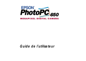 Epson PhotoPC 650 Guide De L'utilisateur