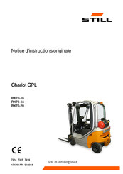 Still RX70-16 Notice D'instructions Originale