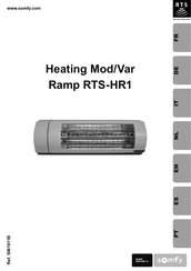 SOMFY Heating Mod/Var Ramp RTS-HR1 Notice D'installation