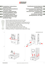 Bravilor Bonamat Sego Instructions D'installation