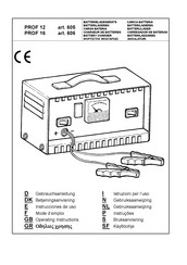 Elettro CF 606 Mode D'emploi