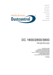 Dustcontrol DC 3800 TR EX Mode D'emploi