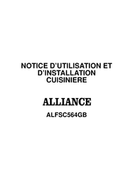 ALLIANCE ALFSC564GB Notice D'utilisation Et D'installation