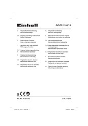 Einhell GC-PC 1335/1 I Instructions D'origine