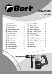 Bort BHD-1050K Mode D'emploi
