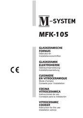 M-system MFK-105 Mode D'emploi