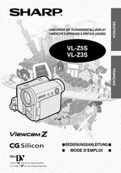Sharp Viewcam Z CG Silicon VL-Z3S Mode D'emploi