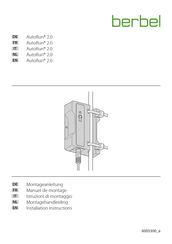 Berbel AutoRun 2.0 Manuel De Montage