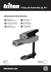 Triton T4PHJ Instructions D'utilisation