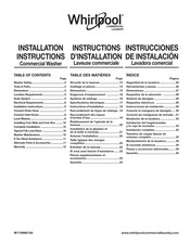 Whirlpool W11566615A Instructions D'installation