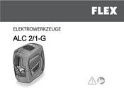 Flex ALC 2/1-G Notice D'instruction D'origine