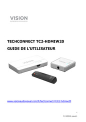 Vision TECHCONNECT TC2-HDMIW20 Mode D'emploi